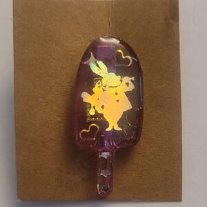 Purple and Gold Resin P